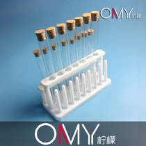 Plastic test tube rack set 15 holes matching glass test tube 20*200 7 15*150 8 with wooden plug