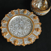 Buddhist supplies Nepal 925 sterling silver Manza Sterling Manza Sterling Manza sterling silver Manza plate