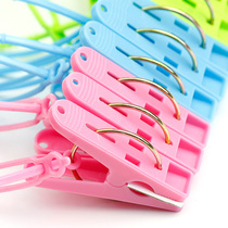 Full 9 9 Japanese cable belt clothespin Plastic clothespin windproof clip clothespin drying sock clip