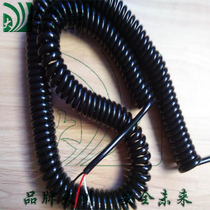 Power cord factory direct PU spring wire spring wire power cord