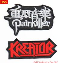 Embroidery company logo custom Velcro chapter custom armband epaulettes badge custom cloth patch