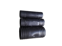 High quality mud pipe hose joint 4 inch 3 inch 2 5 inch Black quick connector tee 4 inch joint