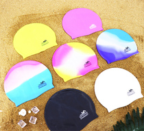 Wholesale silicone swimming cap mens female long hair Korean fashion waterproof cute adult mens and womens children comfortable sunscreen