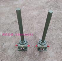 SWL manual electric turbine screw lift with screw rod protective cover dust cover for outdoor use