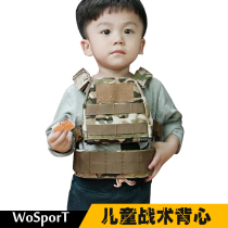 Special Soldiers 3 4 5 6 7 Years Old Tactical Vest Multifunction Children Camouflak Body Armor Small Waistcoat Waist Seal