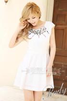 Exit Original Single Breast front Nails Drilled with Beads Ultra Beauty Tandem Dress