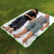 Shengyuan outdoor 200 * 150cm double-sided moisture-proof mat double aluminum foil floor mat sleeping mat picnic mat