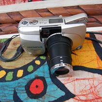 Olympus u zoom long charred camera Japanese original clothing