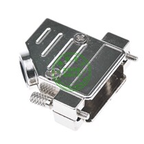 High quality D-SUB housing DB iron shell 45 degrees outgoing line 15PIN 3 row 26PIN DSUB iron shell