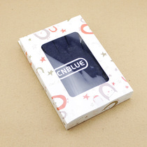 C N Blue LOGO touch screen cashmere warm gloves