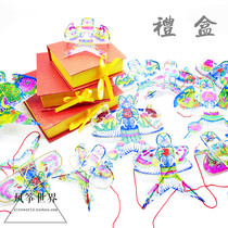 (Beijing physical store) 8 10 13 cm Beijing Sha Yan kite gift box) Chinese style) Abroad gifts