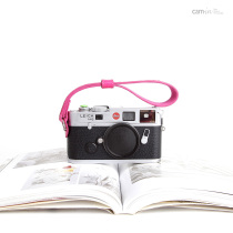 cam-in Ostrich leather pro camera wristband Leather wristband Round hole interface WS001