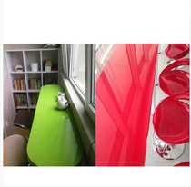 Professional custom paint desktop bar milk tea table folding table Wall table paint cabinet door wall computer table