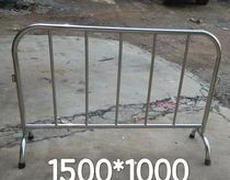 Stainless steel iron horse fence movable guardrail isolation rail rail subway stainless steel Iron Horse