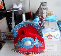Shape Meta Hat Son-in-law Mahat Ancient Dress Hat Feng Guan Xia to be decorated with wedding ornaments Caixin Caixin stage performance props