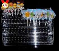 Multi-storey supermarket lollipop display stand Polo rack acrylic Jack rack Bobo sugar shelf