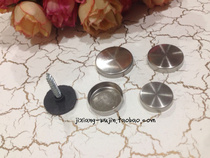  Auspicious steel-plastic brushed decorative cover craft nails Advertising nails Decorative nails Mirror nails Glass nails mirror buckle