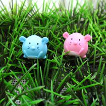Micro Landscape Multimeat Plant Small Rat Flower Inserts Creative Home Moss Potted Plant Decoration Small Hem