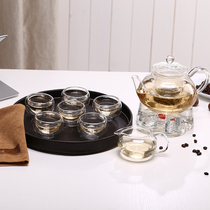 Trezi kung fu tea set outdoor portable travel tea set set heat-resistant explosion-proof high temperature resistant tea set