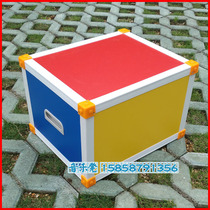 Three-color double handle music stool school music classroom chorus special step stool stage combination building block box