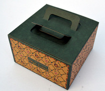 6 - inch European Mini Caka Retro Mexican Green Cheese West Point Box Special prices