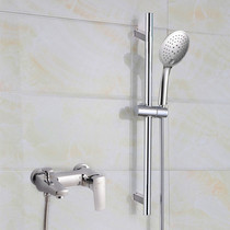 Special copper cold and hot hanging wall simple lifting shower shower suit bathtub expansion top spray shower column screen