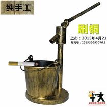 Chinese retro bar creative personality ashtray windproof home to send father and boyfriend practical birthday gift