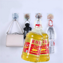 New strong adhesive hook Bathroom sticky hook Kitchen wall incognito hook Creative load-bearing free punch hook behind the door