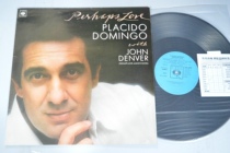 Domingo & John Denver Perhaps Love Domingo John Denver vinyl LP
