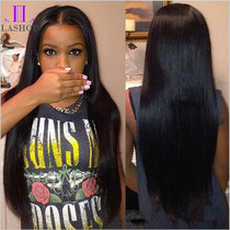 African women fashion long straight hair 80cm hair wigs