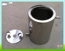 Special price mixer dispersive machine sand mill material barrel stainless steel material barrel double layer can be cooled