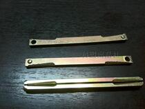 Door Lock Accessories Square Iron Bar Handle Accessories Lock Square Bar Split Flat Bar 8 * 8 * 95 Door Lock Connecting Square Iron Bar