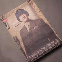 Allied military commander poster Patton General Patton West Point Military Academy General Patton General Posters 7th Army map