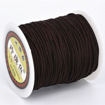 Non-elastic AB line encryption 2mm Buddha bead line diy wear Star Moon Bodhi Donkey Wang Wang Wen play line rope string chain rope