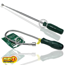 Shida tool magnetic picker retractable magnet screw collector flexible Universal bending suction rod