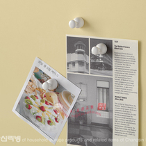 South Korea imports Changxin magnetic refrigerator stickers home creative magnet message stickers simple three-dimensional reminder stickers small hook