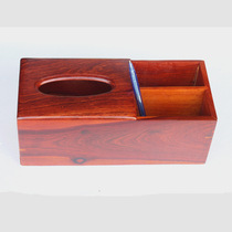 Red Wood Paper Towel Box Flowers Pear Wood Paper Draw Case Lignin Face Multipurpose Practical Type Crammy Box Napkin Box Dining Paper Box