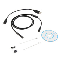 New 1M 6LED USB Waterproof Endoscope Borescope Tube Snake Ca