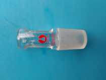 Glass instrument hollow plug 24# plug experimental consumable