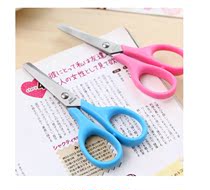 Deli student scissors multifunctional scissors safe hand cut length 11 4cm Deli 6025