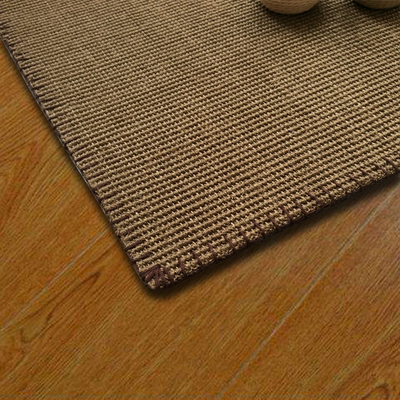 Sisal carpet living room tea room balcony Chinese style solid color non-slip hemp woven straw household h-resistant linen floor