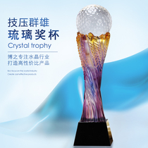 Technical pressure group competition trophy high-end trophy customization basketball golf football trophy customization