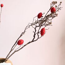 Featured dry branches personality creative flower pot vase living room floral artificial flower decoration flower set