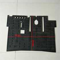 Forklift pedal foot pad Cab floor mat base plate rubber pad joint force K30 aH30 hydraulic machinery Universal