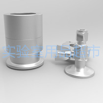 kf16 vacuum flange adapter sleeve connector stainless steel vacuum method quartz tube vacuum flange joint