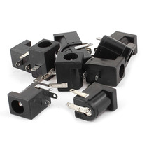 10pcs 3 Pin 2 5mmx5 5mm DC Power Jack Socket PCB Mount Conne