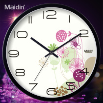 Living room clock clock clock bedroom modern simple mute creative hanging watch fashion calendar quartz clock wall clock
