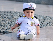 Childrens Photographic Clothing Studios shooting theme clothes for 100 days Baby pat on camera clothing Little navy clothes