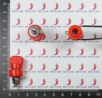 Red Speaker Audio Iron Binding Post 999B 999 Hit B Pluggable Banana Plug Inverter Accessories