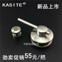 Public toilet toilet partition accessories hardware anti-bete 304 stainless steel unmanned indication lock door lock